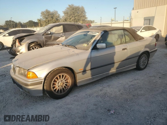 1998 BMW 3 Series z VIN WBABK8330WEY89818, wystawiony jako Copart lot #41557015 z przebiegiem 253 522 mil mil oraz Nie do naprawy • Non repairable. Historia ofert i sprzedaży dostępna na DreamBid. Obrazek 1.