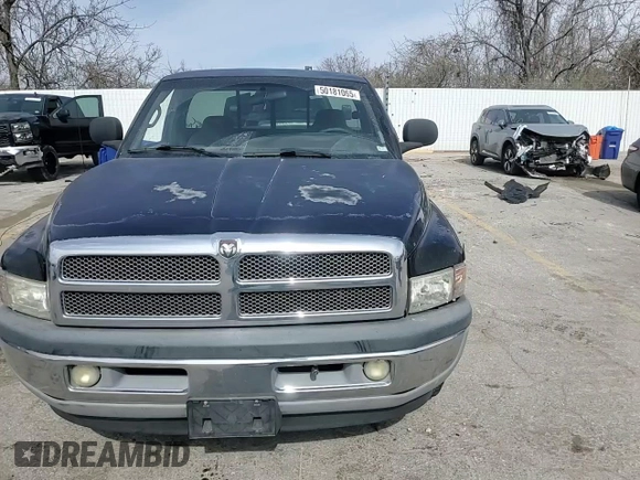 2001 Dodge 1500 with VIN 1B7HC16Y91S210602, listed as a Copart auction lot 50181065 with 188,173 mi miles and Salvage title. Bid and sale history available at DreamBid. Image 11.