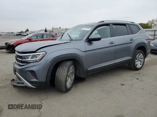 2021 Volkswagen Atlas SEL with VIN 1V2BP2CA0MC603750, listed as a Copart auction lot 85717244 with 39,303 mi miles and Salvage title. Bid and sale history available at DreamBid. Image 1.