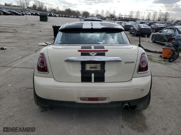 2013 MINI Cooper Coupe with VIN WMWSX1C56DT507407, listed as a Copart auction lot 48176045 with 110,616 mi miles and Salvage Title. Bid and sale history available at carsss.com. Image 6.