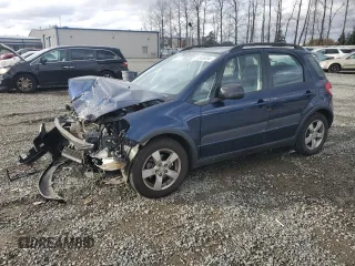 2011 Suzuki SX4 Crossover with VIN JS2YB5A35B6302411, listed as a Copart auction lot 80488394 with 63,532 mi miles and Salvage Title. Bid and sale history available at carsss.com. Image 1.