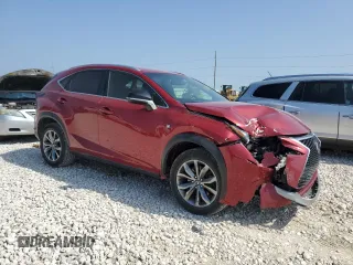 2017 Lexus NX with VIN JTJYARBZ8H2069015, listed as a Copart auction lot 51103195 with 136,127 mi miles and Salvage Title. Bid and sale history available at carsss.com. Image 4.