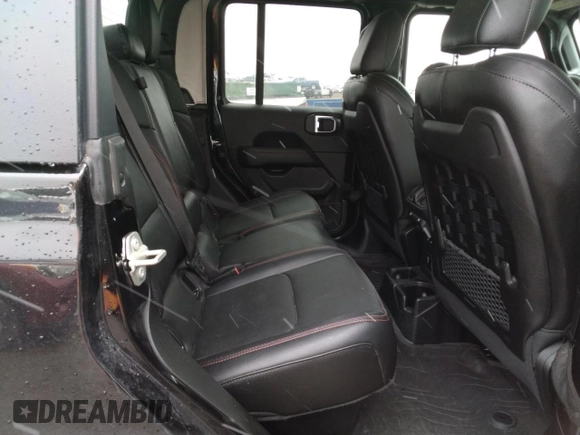 2023 Jeep Gladiator Rubicon with VIN 1C6JJTBG7PL573197, listed as a Copart auction lot 53866075 with 19,521 mi miles and Salvage title. Bid and sale history available at DreamBid. Image 10.