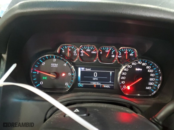 2019 GMC Yukon XL SLT with VIN 1GKS2GKC0KR302605, listed as a Copart auction lot 47455735 with 118,019 mi miles and Salvage Title. Bid and sale history available at carsss.com. Image 9.