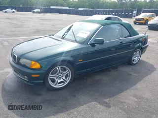 2001 BMW 3 Series 330Ci with VIN WBABS53411JU81299, listed as a IAAI auction lot 42062965 with 202,850 mi miles and . Bid and sale history available at DreamBid. Image 17.
