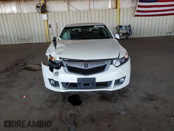 2010 Acura TSX with VIN JH4CU2F66AC015271, listed as a Copart auction lot 54620125 with 46,482 mi miles and Salvage Title. Bid and sale history available at carsss.com. Image 5.