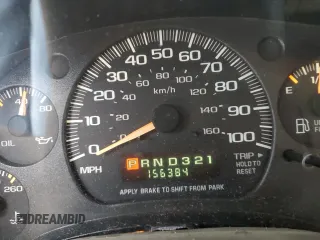 2005 GMC Safari with VIN 1GKDM19X45B500710, listed as a Copart auction lot 82863354 with 156,384 mi miles and Salvage Title. Bid and sale history available at carsss.com. Image 9.