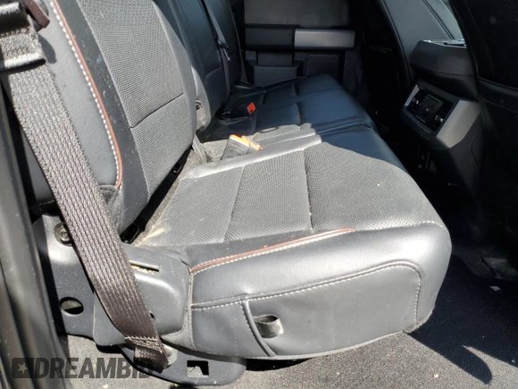 2024 Ford F-350 with VIN 1FT8X3BM9REC16963, listed as a Copart auction lot 57409615 with 21,712 mi miles and Salvage title. Bid and sale history available at DreamBid. Image 10.