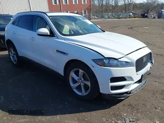 2019 Jaguar F-Pace 25t Premium with VIN SADCJ2FX2KA357093, listed as a IAAI auction lot 41432963 with 97,130 mi miles and . Bid and sale history available at DreamBid. Image 1.
