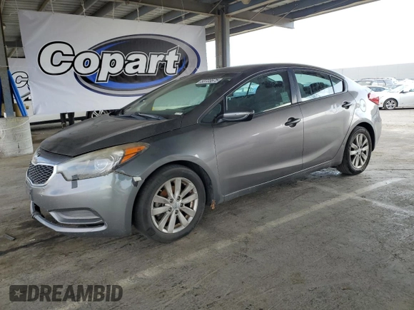 2016 Kia Forte LX with VIN KNAFX4A67G5477888, listed as a Copart auction lot 53723575 with 272,022 mi miles and Clean Title. Bid and sale history available at carsss.com. Image 1.