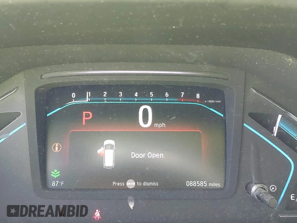 2018 Honda Odyssey EX with VIN 5FNRL6H57JB100035, listed as a IAAI auction lot 42582758 with 88,585 mi miles and . Bid and sale history available at DreamBid. Image 16.