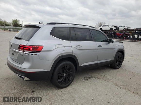 2023 Volkswagen Atlas SE с VIN 1V2KP2CA8PC508003, выставлен на аукционе Copart как лот 51321415 с пробегом 27 772 миль миль и Списание • Salvage title. История ставок и продаж доступна на DreamBid. Изображение 3.
