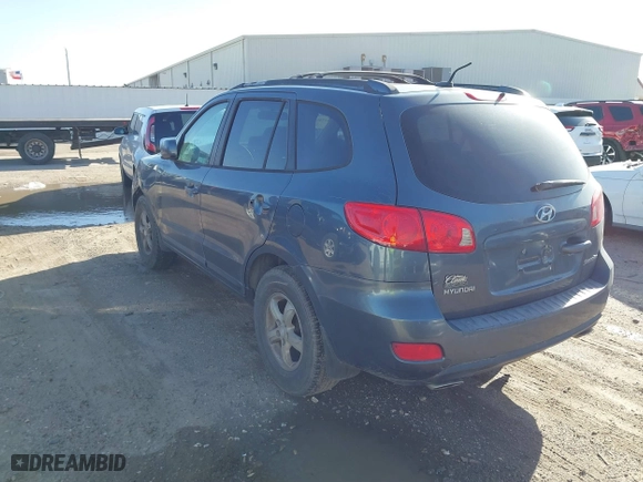 2007 Hyundai Santa Fe GLS with VIN 5NMSG13D17H105827, listed as a IAAI auction lot 41716833 with 231,857 mi miles. Bid and sale history available at carsss.com. Image 3.