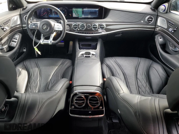 2018 Mercedes-Benz S 63 AMG with VIN WDDUG8JB8JA396370, listed as a Copart auction lot 81920304 with 41,713 mi miles and Salvage title. Bid and sale history available at DreamBid. Image 8.