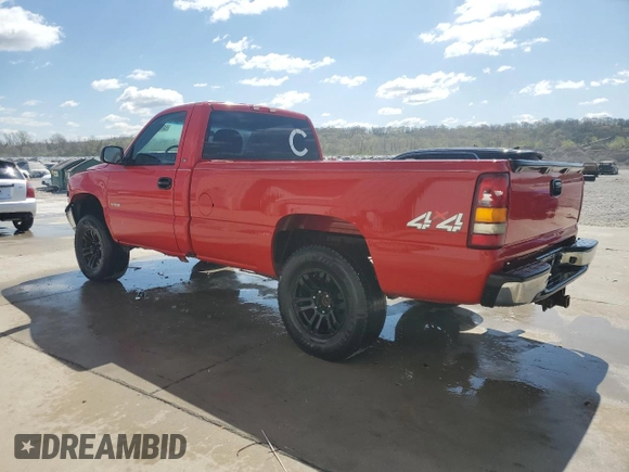 2002 Chevrolet Silverado 1500 LS with VIN 1GCEK14V52Z252823, listed as a Copart auction lot 52438145 with 219,028 mi miles and Salvage Title. Bid and sale history available at DreamBid. Image 2.