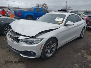 2016 BMW 4 Series 428i with VIN WBA3N7C54GK227475, listed as a IAAI auction lot 40963425 with 87,408 mi miles and . Bid and sale history available at carsss.com. Image 18.