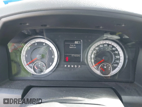 2019 Ram 1500 Classic Tradesman with VIN 1C6RR6FG1KS702041, listed as a IAAI auction lot 41669422 with 57,423 mi miles. Bid and sale history available at carsss.com. Image 7.