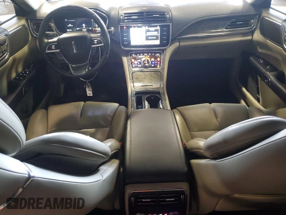 2017 Lincoln Continental Reserve with VIN 1LN6L9NP9H5600683, listed as a Copart auction lot 54504115 with 96,042 mi miles and Salvage title. Bid and sale history available at DreamBid. Image 8.