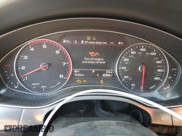 2016 Audi A6 Premium с VIN WAUCFAFC1GN188203, выставлен на аукционе Copart как лот 62600725 с пробегом 95 990 миль миль и Чистый • Clean title. История ставок и продаж доступна на DreamBid. Изображение 9.
