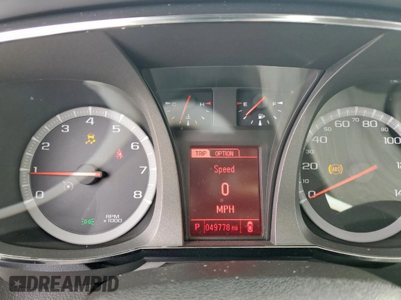 2016 GMC Terrain SLE with VIN 2GKFLTEK9G6353744, listed as a Copart auction lot 48986995 with 49,778 mi miles and Salvage Title. Bid and sale history available at carsss.com. Image 9.