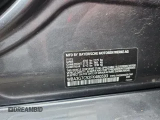 2015 BMW 3 Series 328i xDrive с VIN WBA3G7C52FK480593, выставлен на аукционе Copart как лот 63204795 с пробегом 125 690 миль миль и Списание • Salvage title. История ставок и продаж доступна на DreamBid. Изображение 12.