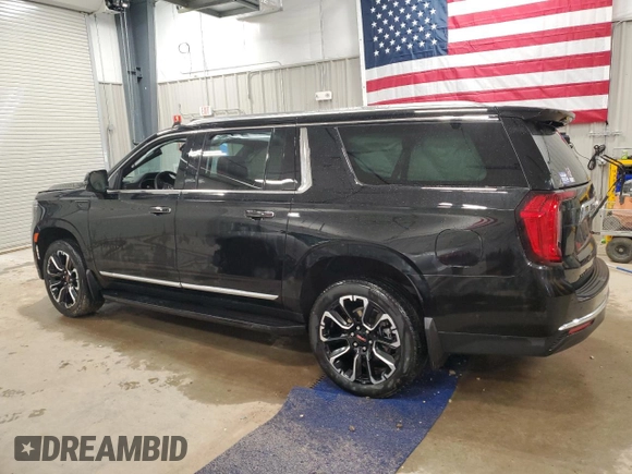 2023 GMC Yukon XL SLT with VIN 1GKS2GKD1PR259778, listed as a Copart auction lot 49432325 with 26,049 mi miles and Salvage Title. Bid and sale history available at DreamBid. Image 2.