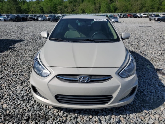 2017 Hyundai Accent SE with VIN KMHCT4AE5HU250839, listed as a Copart auction lot 52070145 with 104,090 mi miles and Salvage Title. Bid and sale history available at carsss.com. Image 5.