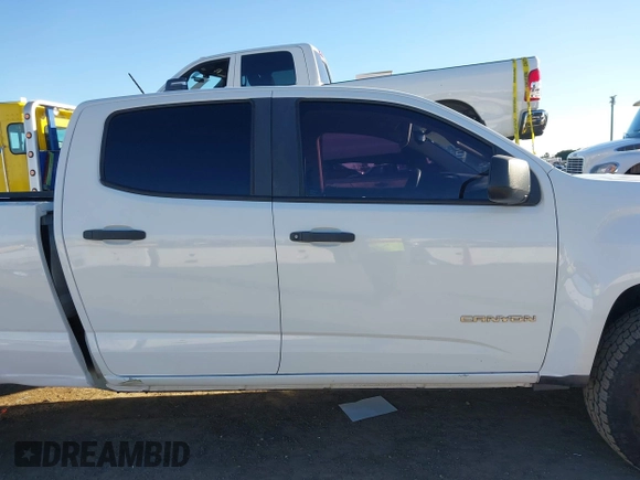2015 GMC Canyon 2WD with VIN 1GTG5AE39F1140916, listed as a IAAI auction lot 41298357 with 96,050 mi miles and . Bid and sale history available at DreamBid. Image 14.