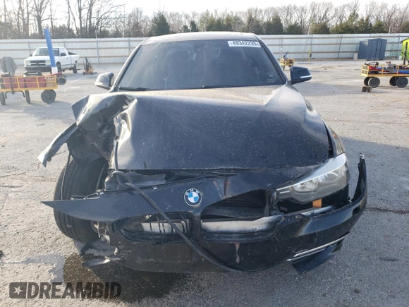 2013 BMW 3 Series 328i xDrive with VIN WBA3B3C56DF541618, listed as a Copart auction lot 49342235 with 166,747 mi miles and Salvage title. Bid and sale history available at DreamBid. Image 5.