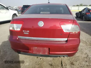 2008 Mercury Milan Premier with VIN 3MEHM08Z68R650097, listed as a Copart auction lot 77802434 with 185,721 mi miles and Clean Title. Bid and sale history available at carsss.com. Image 6.