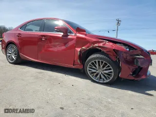 2015 Lexus IS 250 with VIN JTHCF1D2XF5017427, listed as a Copart auction lot 49825695 with 115,850 mi miles and Salvage Title. Bid and sale history available at carsss.com. Image 4.