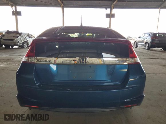 2013 Honda Insight EX with VIN JHMZE2H71DS006758, listed as a Copart auction lot 55296825 with 174,046 mi miles and Salvage title. Bid and sale history available at DreamBid. Image 6.