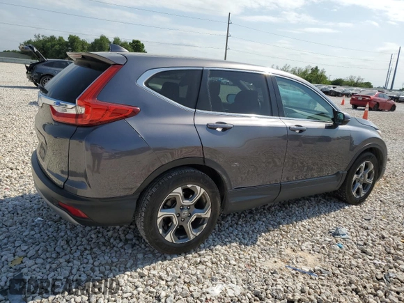 2018 Honda CR-V EX-L with VIN 5J6RW1H85JA010678, listed as a Copart auction lot 53361395 with 88,670 mi miles and Salvage Title. Bid and sale history available at DreamBid. Image 3.