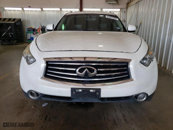 2015 Infiniti QX70 with VIN JN8CS1MU0FM380005, listed as a Copart auction lot 64907593 with 0 mi miles. Bid and sale history available at carsss.com. Image 5.