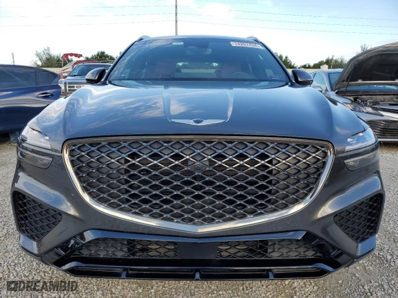 2024 Genesis GV70 3.5T Sport with VIN 5NMMCDTC4RH008296, listed as a Copart auction lot 74267434 with 9,639 mi miles and Non Repairable. Bid and sale history available at carsss.com. Image 5.