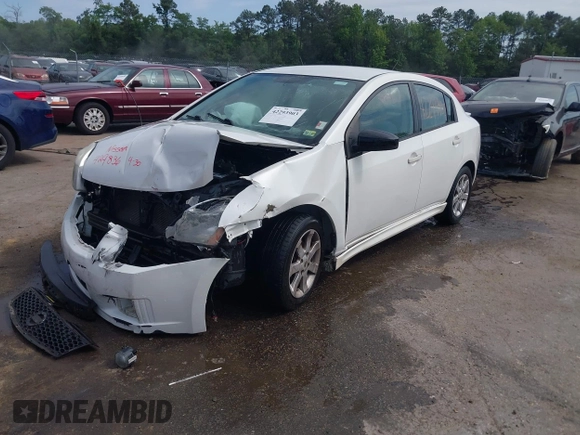 2012 Nissan Sentra S with VIN 3N1AB6AP8CL639430, listed as a IAAI auction lot 42293903 with 164,493 mi miles and . Bid and sale history available at DreamBid. Image 2.