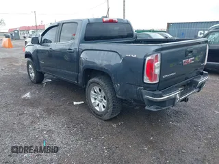 2015 GMC Canyon 4WD SLE with VIN 1GTG6BE3XF1153421, listed as a IAAI auction lot 42079375 with 161,379 mi miles and . Bid and sale history available at carsss.com. Image 3.