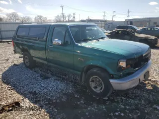 1996 Ford F-150 Special with VIN 1FTEF15Y0TLA97972, listed as a Copart auction lot 49657855 with 161,273 mi miles and Salvage Title. Bid and sale history available at carsss.com. Image 4.