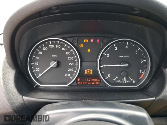 2012 BMW 1 Series 128i with VIN WBAUL7C52CVE87413, listed as a Copart auction lot 60557095 with 148,311 mi miles and Clean title. Bid and sale history available at DreamBid. Image 9.