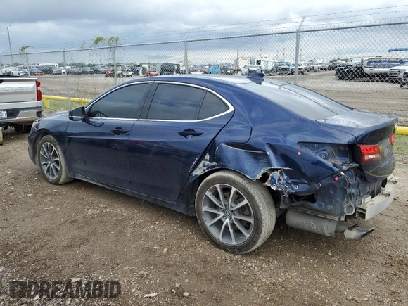2020 Acura TLX with VIN 19UUB2F34LA002696, listed as a Copart auction lot 69750294 with 128,012 mi miles and Salvage Title. Bid and sale history available at carsss.com. Image 2.