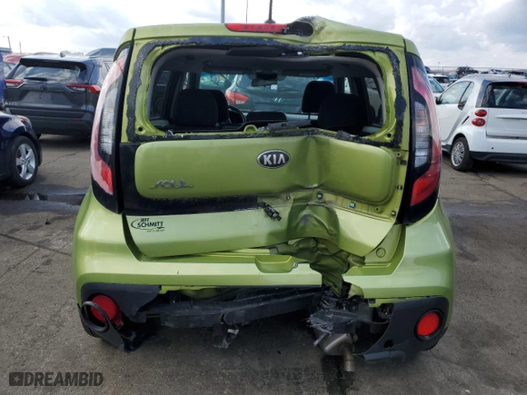 2018 Kia Soul with VIN KNDJN2A29J7892002, listed as a Copart auction lot 46670455 with 90,943 mi miles and Salvage Title. Bid and sale history available at carsss.com. Image 6.