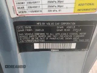2009 Volvo C70 с VIN YV1MC67219J074564, выставлен на аукционе Copart как лот 85817294 с пробегом 129 342 миль миль и На запчасти • Non repairable. История ставок и продаж доступна на DreamBid. Изображение 12.