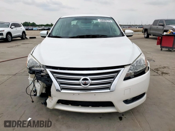 2013 Nissan Sentra SR with VIN 3N1AB7AP8DL682298, listed as a Copart auction lot 53528175 with 136,552 mi miles and Salvage Title. Bid and sale history available at DreamBid. Image 5.