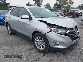 2020 Chevrolet Equinox LT z VIN 3GNAXKEV0LS602546, wystawiony jako IAAI lot #42167601 z przebiegiem 33 245 mil mil oraz . Historia ofert i sprzedaży dostępna na DreamBid. Obrazek 1.