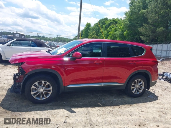 2020 Hyundai Santa Fe SE with VIN 5NMS23AD0LH154797, listed as a IAAI auction lot 42191317 with 80,526 mi miles and . Bid and sale history available at DreamBid. Image 15.