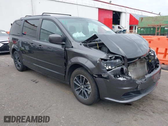 2017 Dodge Grand Caravan SE with VIN 2C4RDGBG2HR843813, listed as a IAAI auction lot 41829393 with 62,387 mi miles and . Bid and sale history available at DreamBid. Image 1.