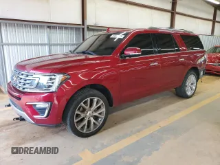 2018 Ford Expedition Max Limited z VIN 1FMJK2AT3JEA08175, wystawiony jako Copart lot #64027775 z przebiegiem 179 442 mil mil oraz Szkoda całkowita • Salvage title. Historia ofert i sprzedaży dostępna na DreamBid. Obrazek 1.