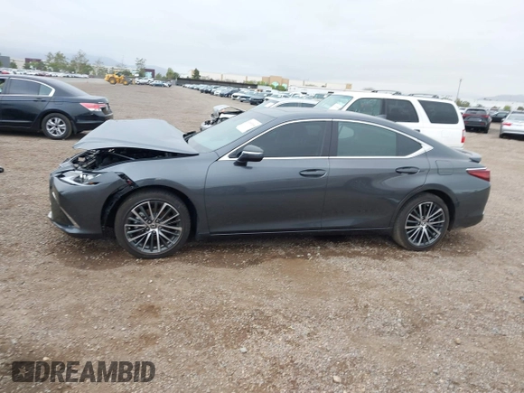 2025 Lexus ES 300h with VIN 58ADA1C10SU057257, listed as a IAAI auction lot 42192136 with 8,030 mi miles and . Bid and sale history available at DreamBid. Image 15.