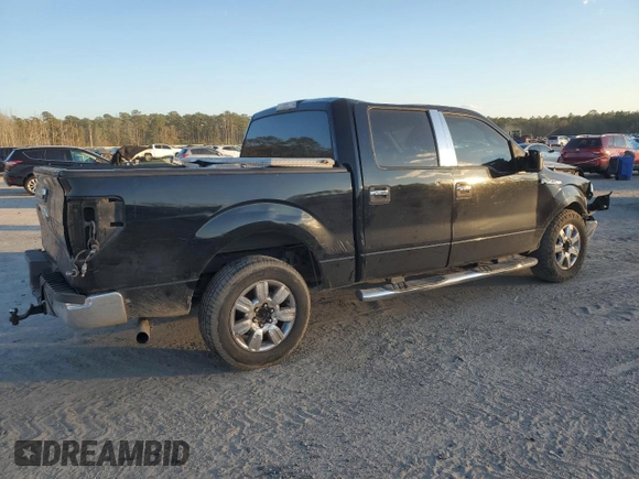 2009 Ford F-150 XL with VIN 1FTRW12869FA73172, listed as a Copart auction lot 41407375 with 215,230 mi miles and Salvage Title. Bid and sale history available at carsss.com. Image 3.