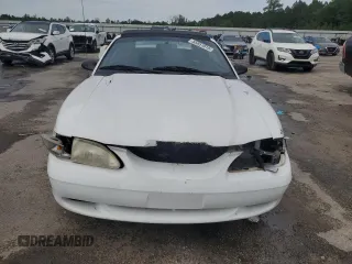 1998 Ford Mustang GT with VIN 1FAFP45X1WF263449, listed as a Copart auction lot 55851015 with 131,937 mi miles and Salvage title. Bid and sale history available at DreamBid. Image 5.
